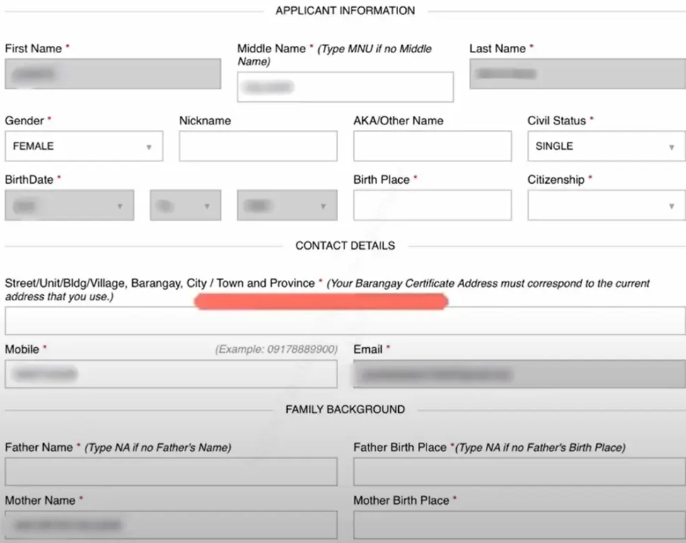 NBI Online Appointment System